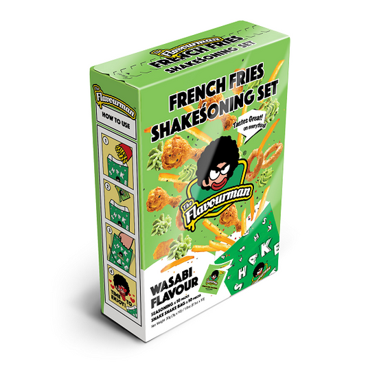 French Fries Shakeśoning Set - Wasabi Flavour