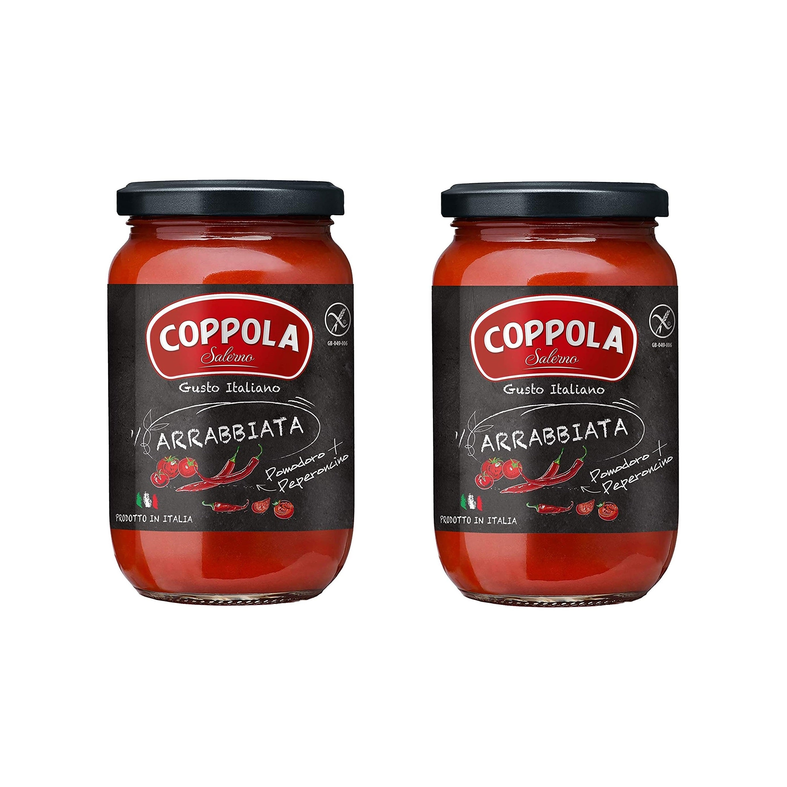 意大利 COPPOLA 香辣蕃茄意粉醬 ARRABBIATA (350g) x 2樽