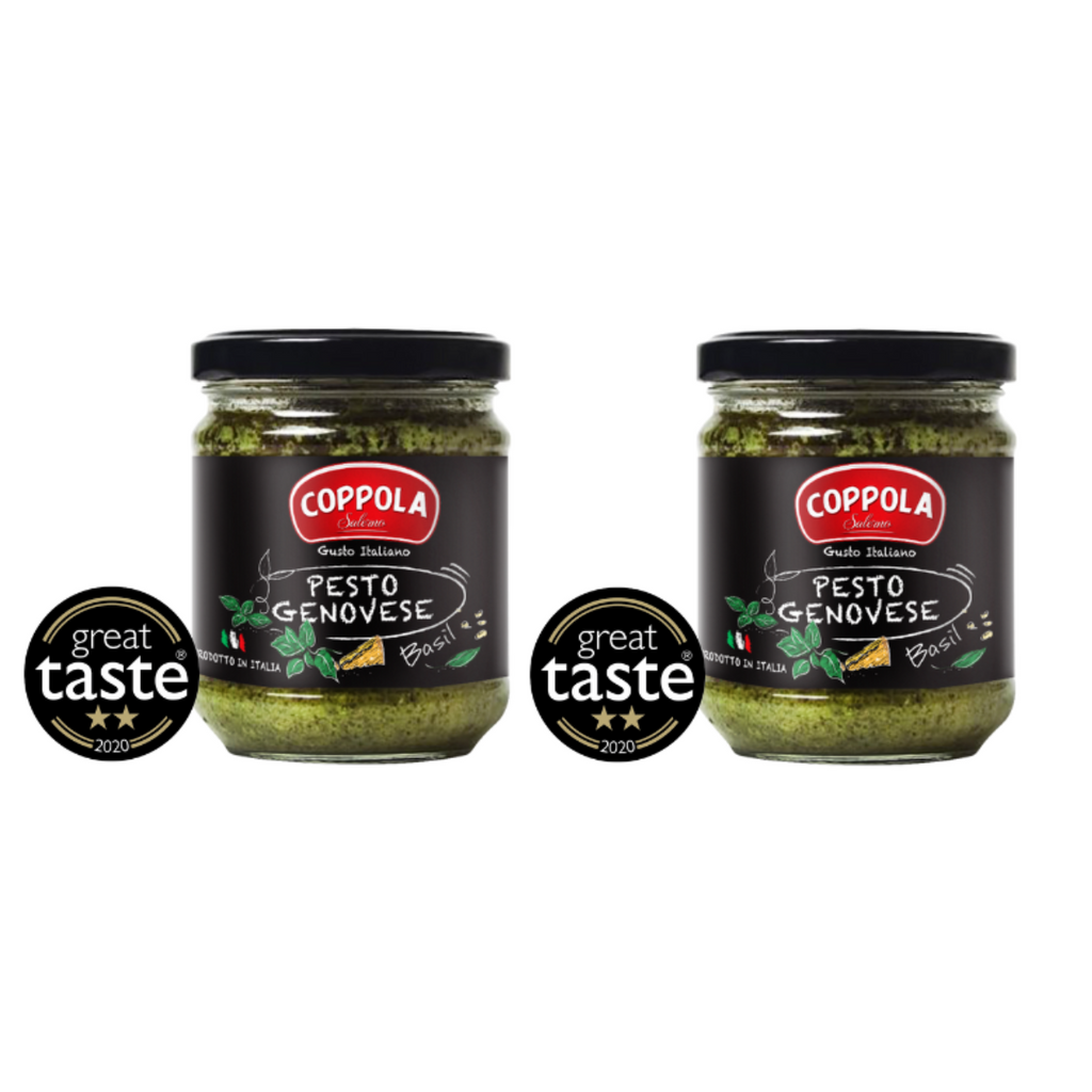 意大利 COPPOLA 羅勒香草醬 (青醬) PESTO GENOVESE (180g) x 2樽