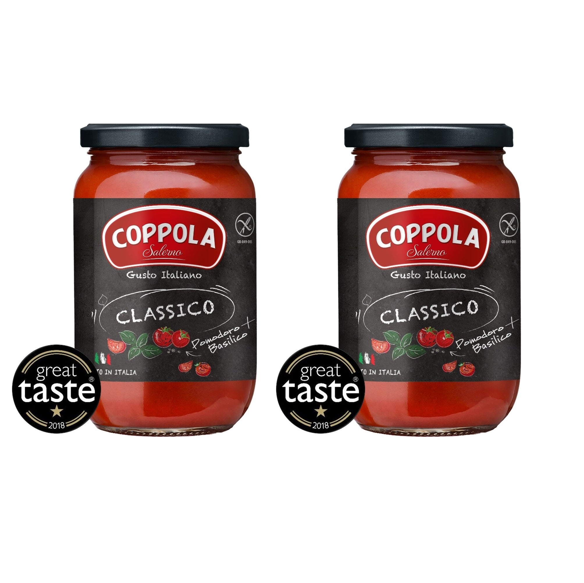 意大利 COPPOLA 羅勒蕃茄意粉醬 CLASSICO (350g) x 2樽